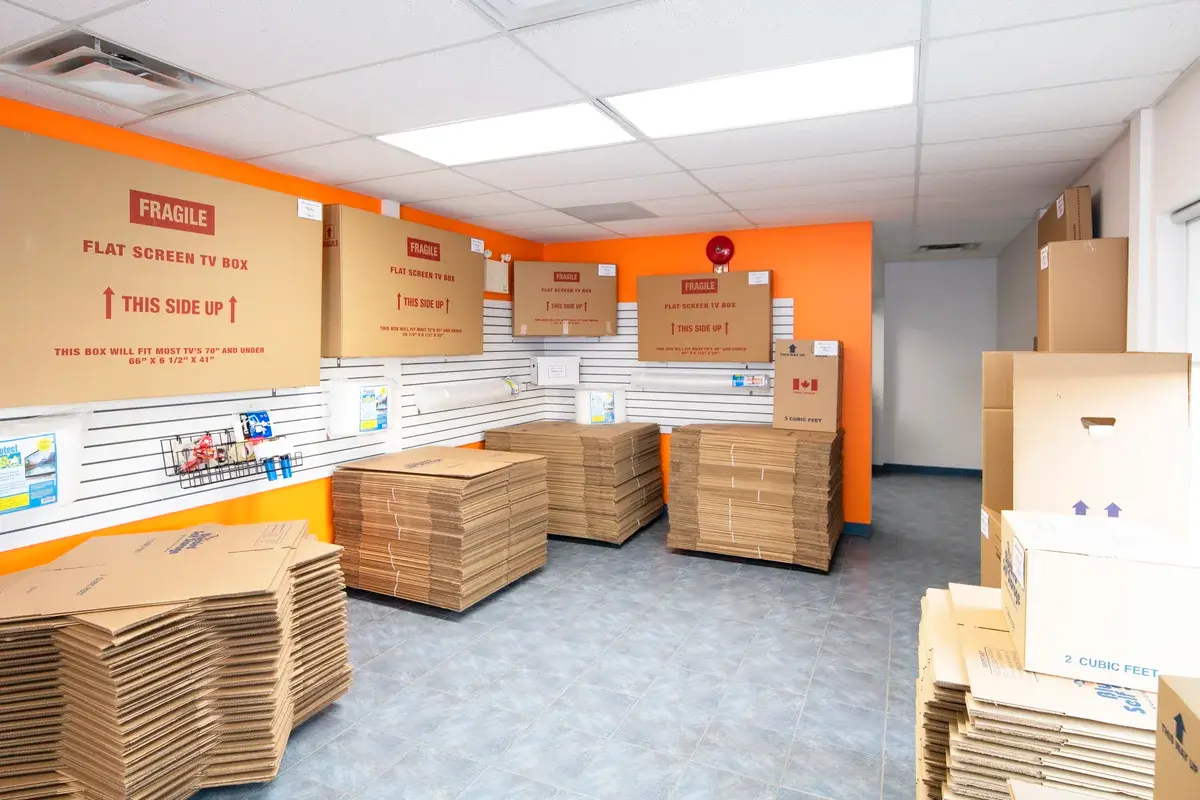 self storage moving and packing merchandise red deer