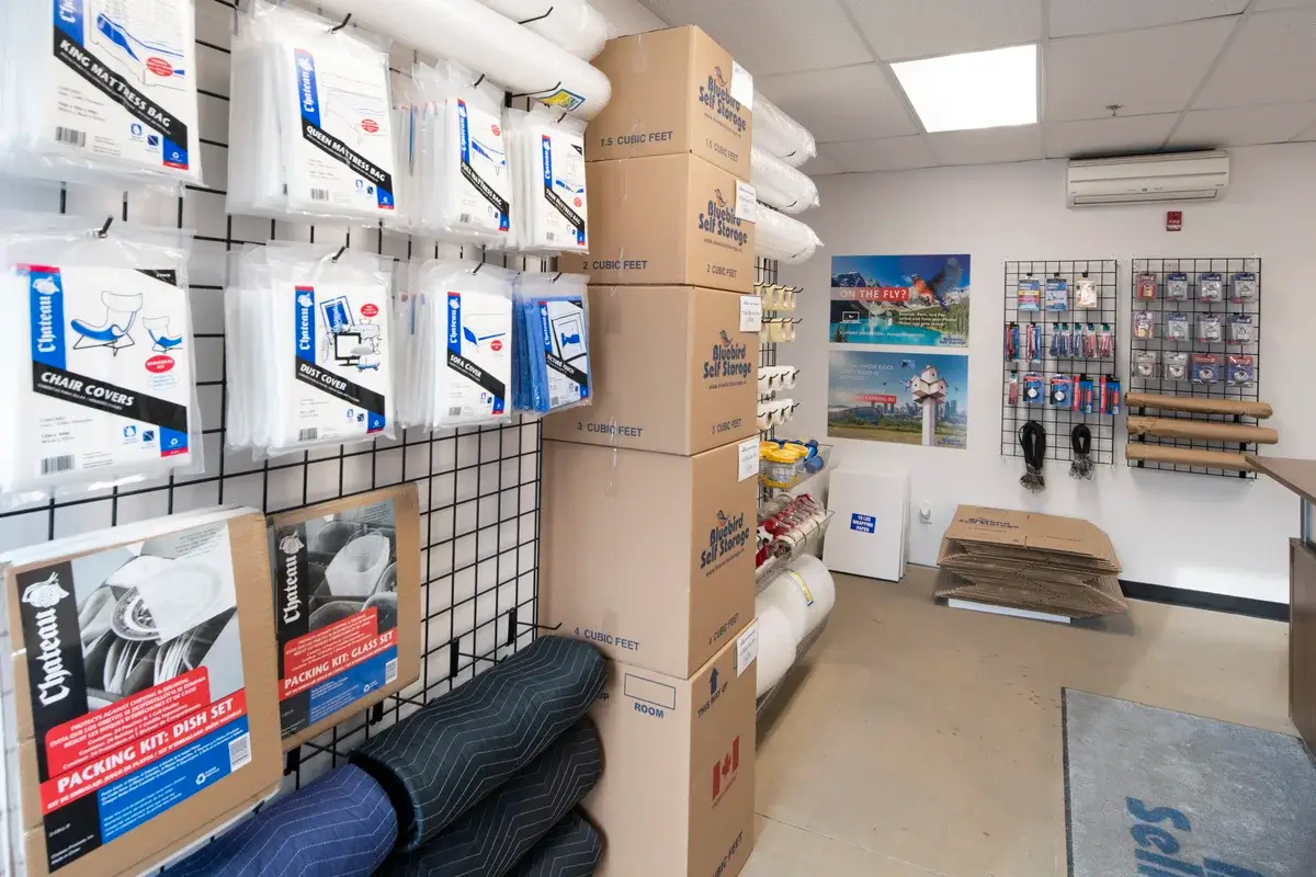 self storage moving packing supplies canmore