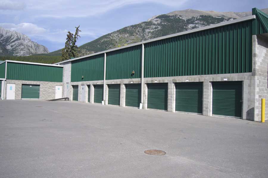 storage drive up storage units canmore