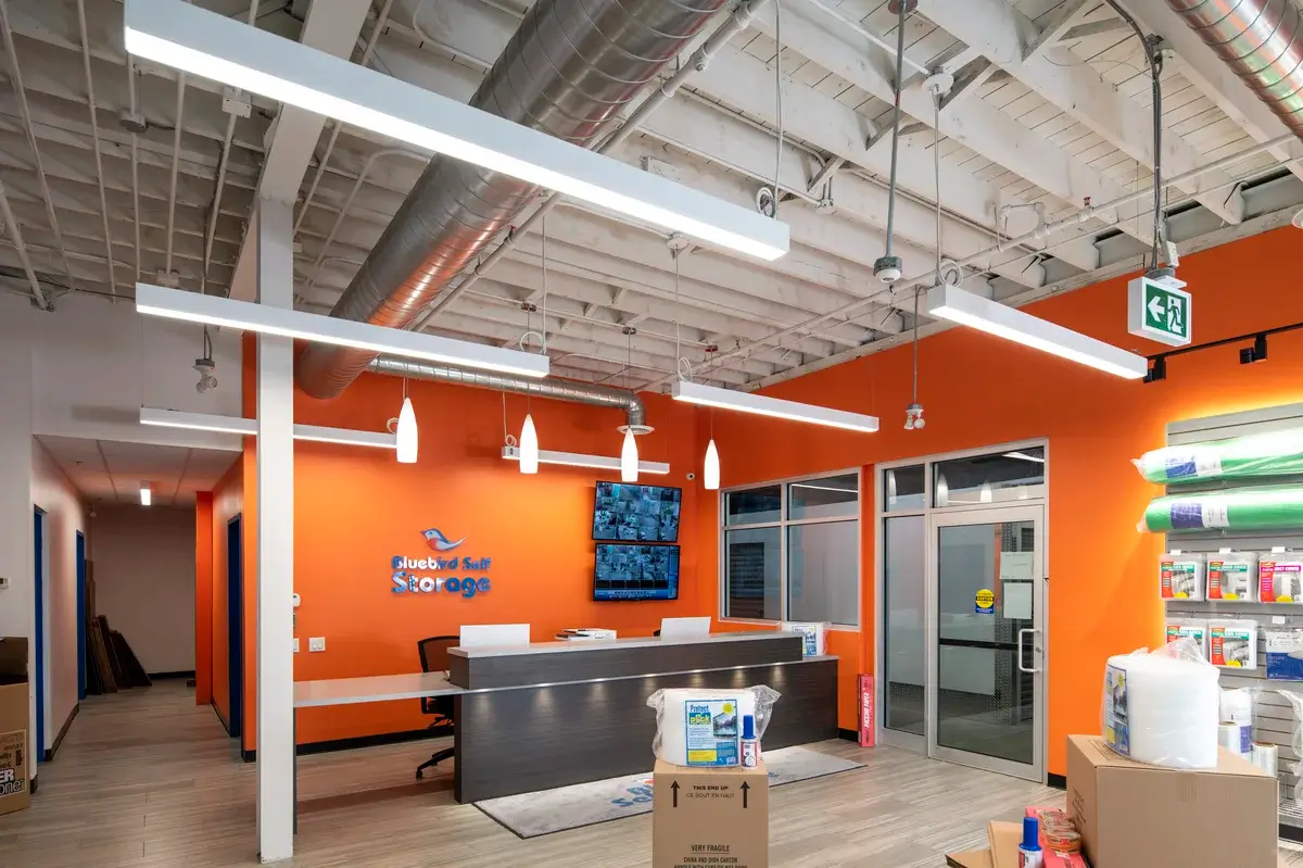 storage front desk area north york