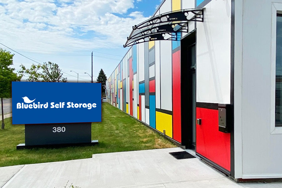 self storage facility facade scarborough