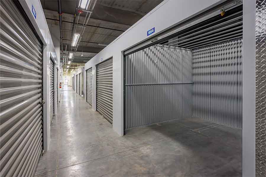 self storage calgary interior units