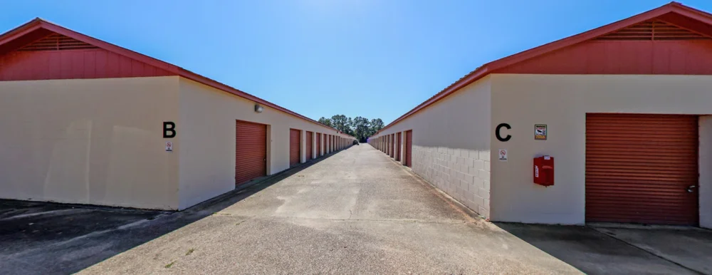 drive up self storage units