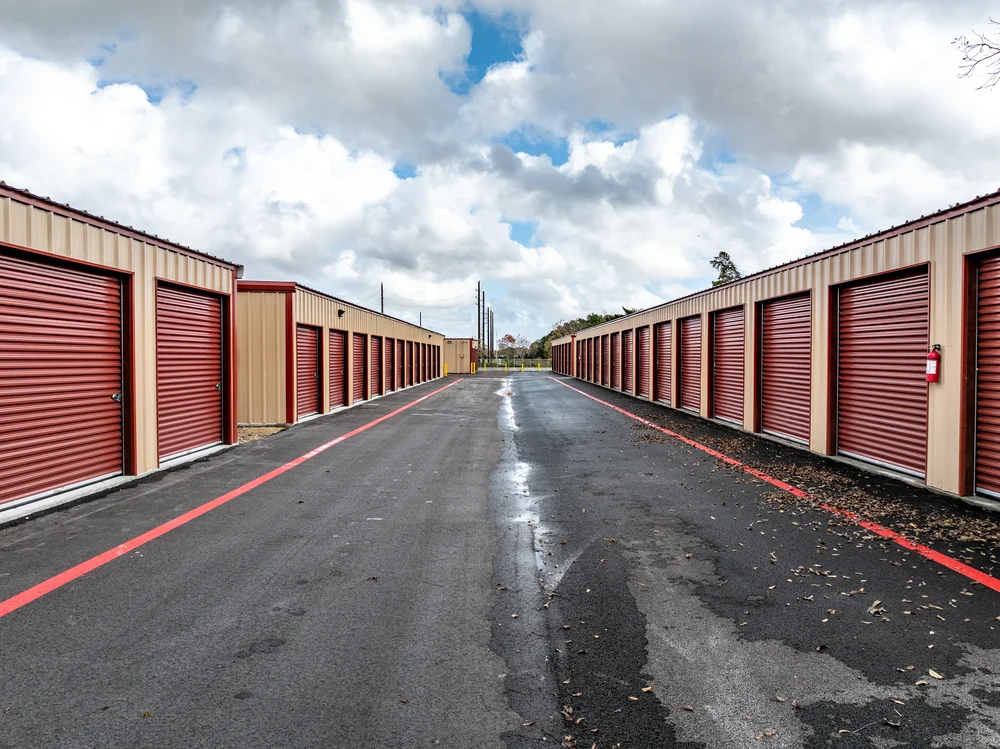 modern storage facility