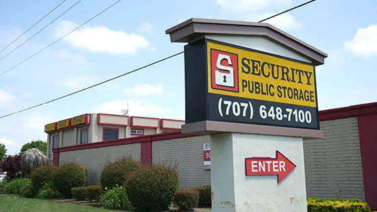 Security Public Storage - Vallejo