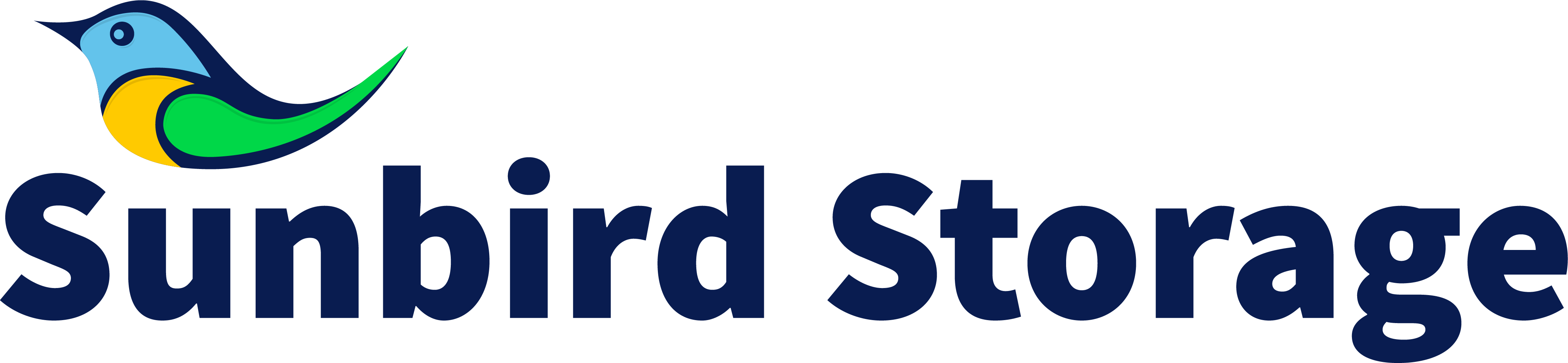 bluebird self storage logo